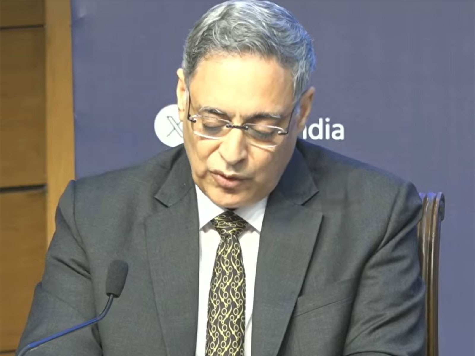 Additional Secretary (Gulf), Aseem R Mahajan (Photo/Youtube/PIBIndia)