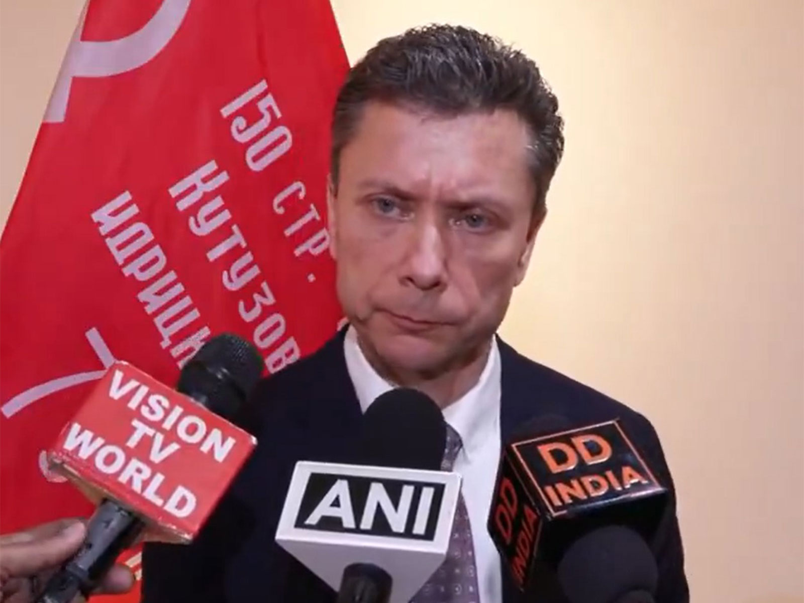 Roman Babushkin, Charge d'Affaires of the Russian Embassy in India (Photo/ANI)