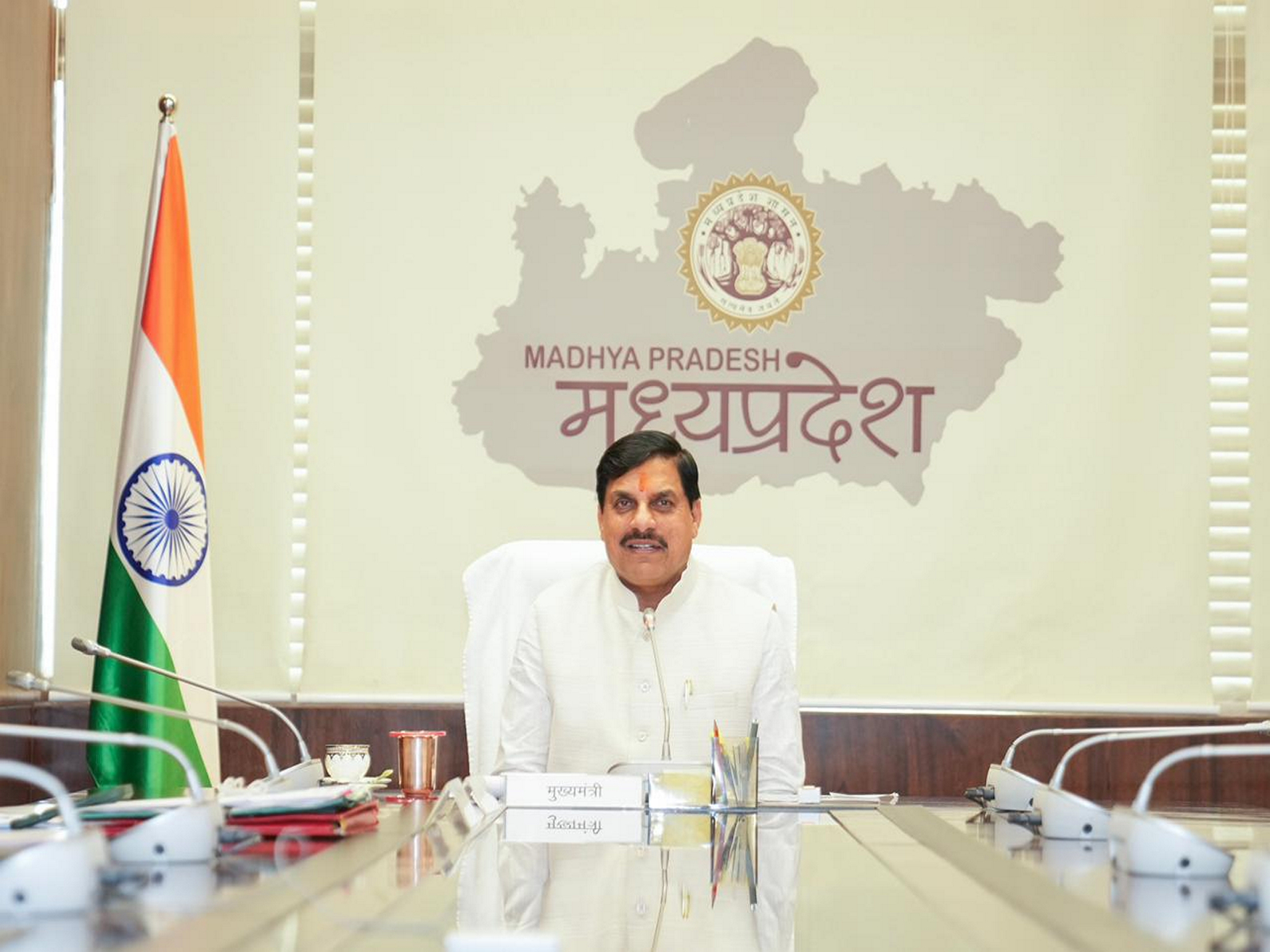 Madhya Pradesh Chief Minister Mohan Yadav (Photo/X@MoCA_GoI)