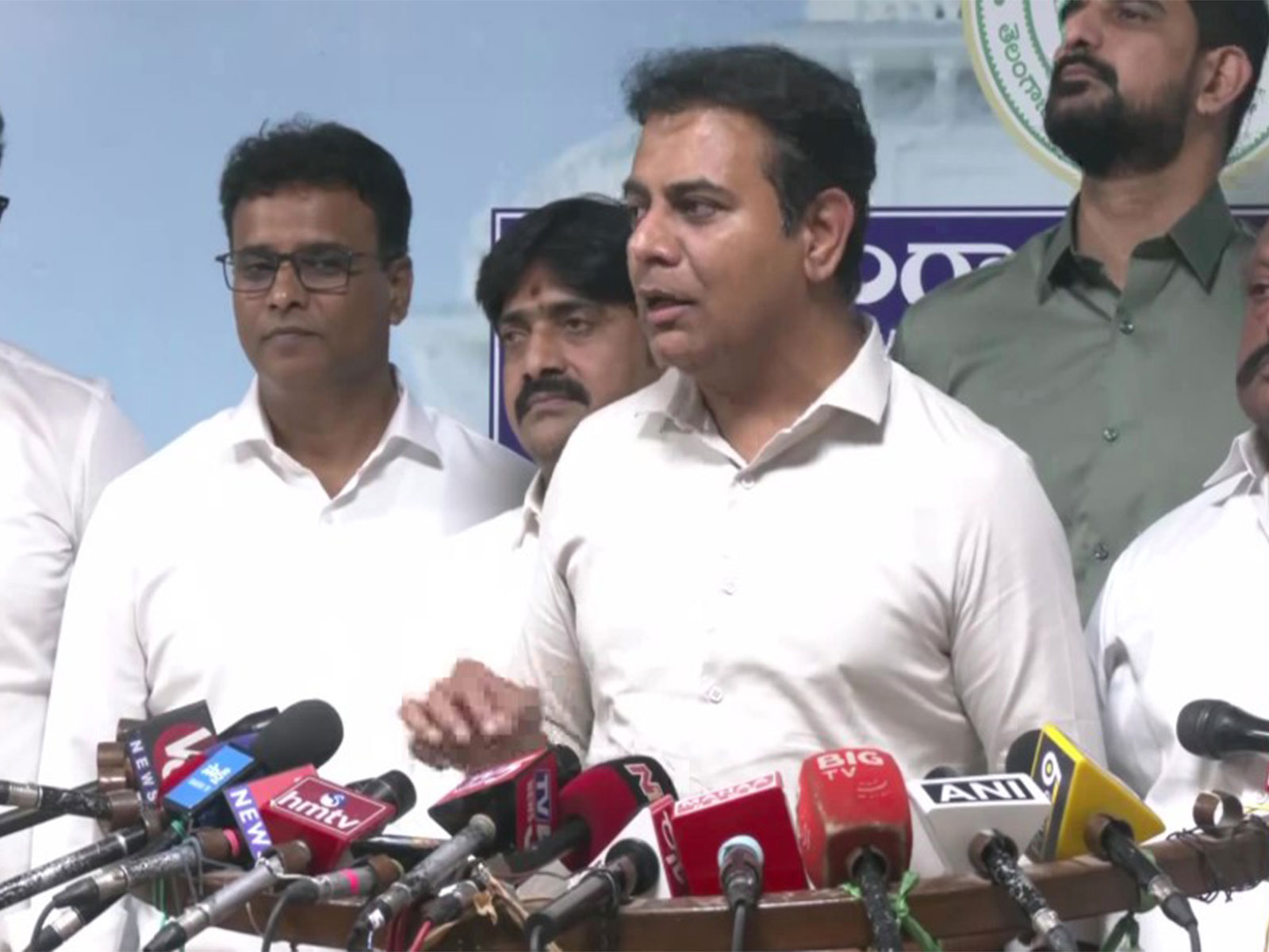 BRS Working President and MLA KT Rama Rao (Photo/ANI)