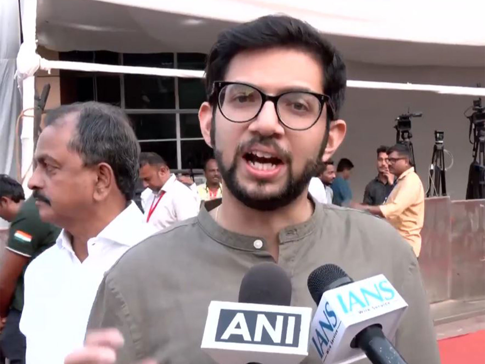 Shiv Sena (UBT) leader Aaditya Thackeray (Photo/ANI)