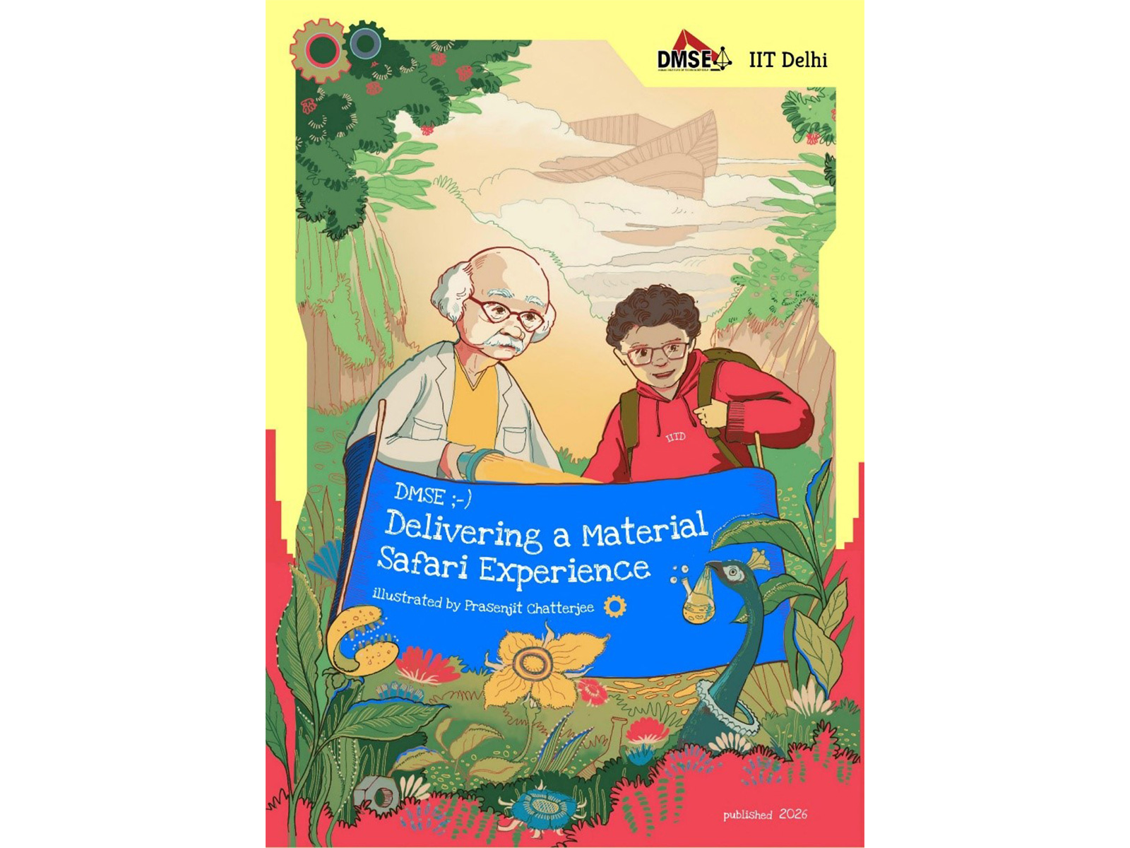 IIT Delhi's Comic book-style brochure (Photo/ IIT Delhi)