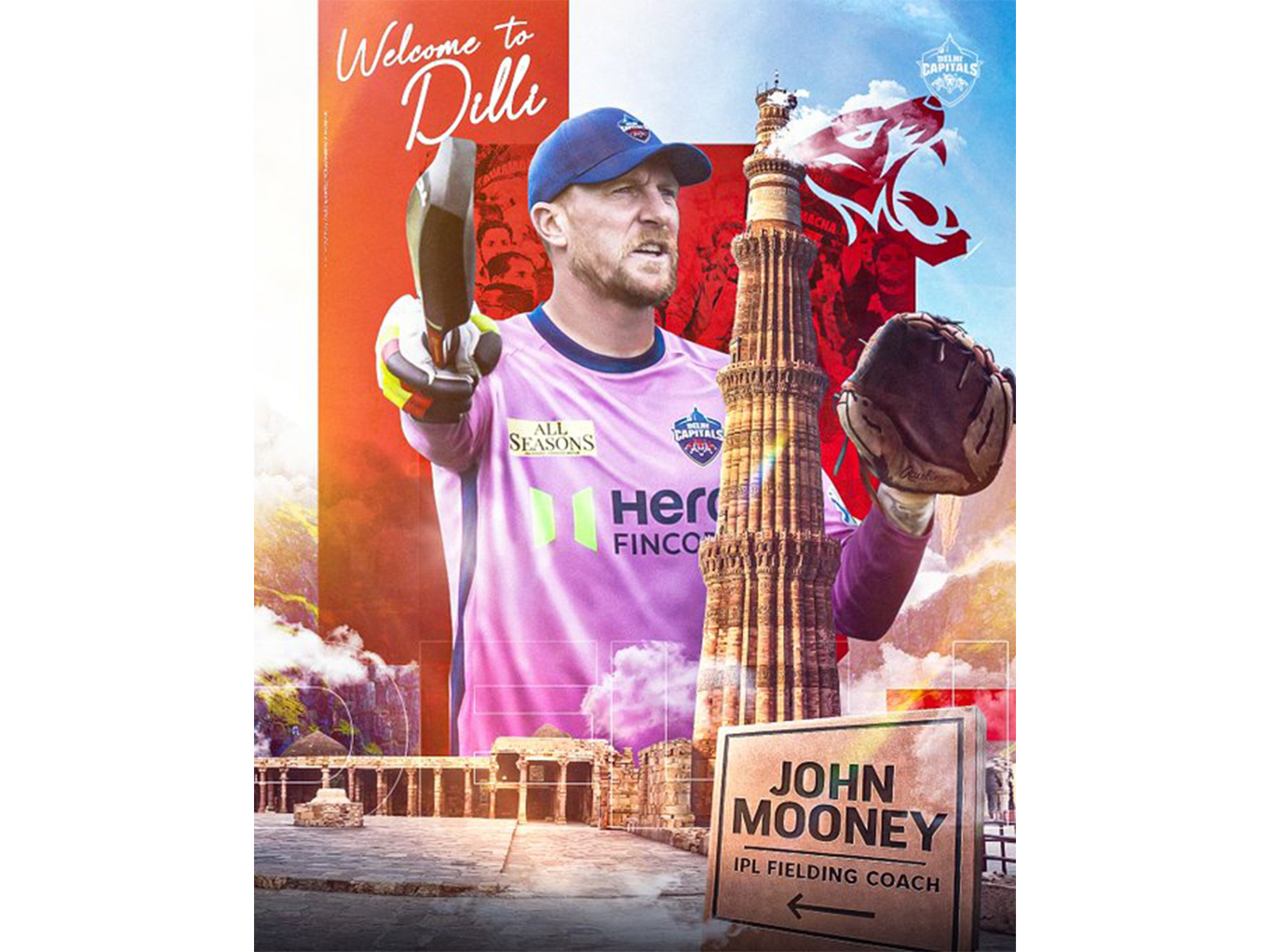 John Mooney (Photo: X/@DelhiCapitals)