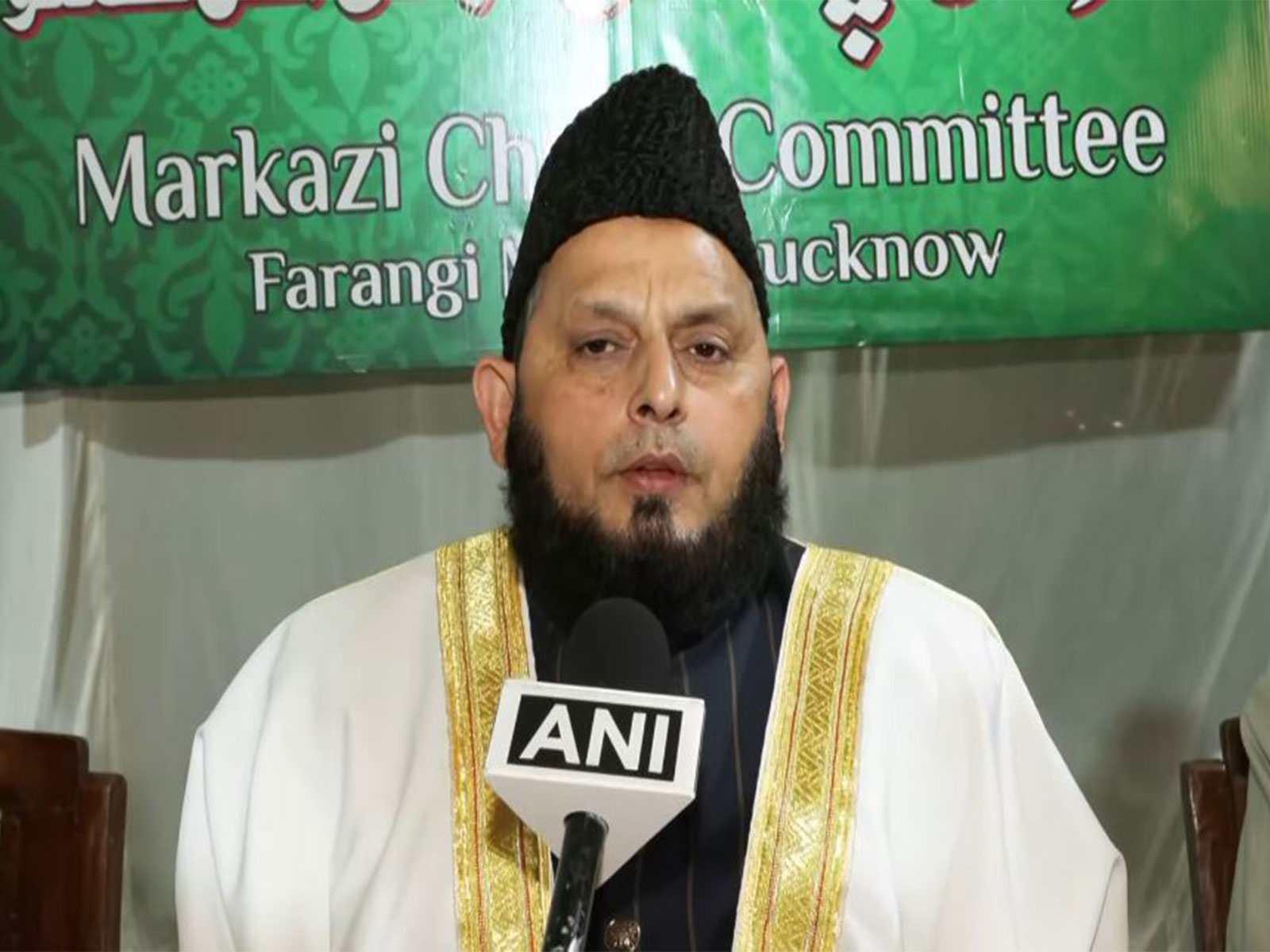 Lucknow Eidgah Imam, Maulana Khalid Rasheed Firangi Mahali (Photo/ANI)