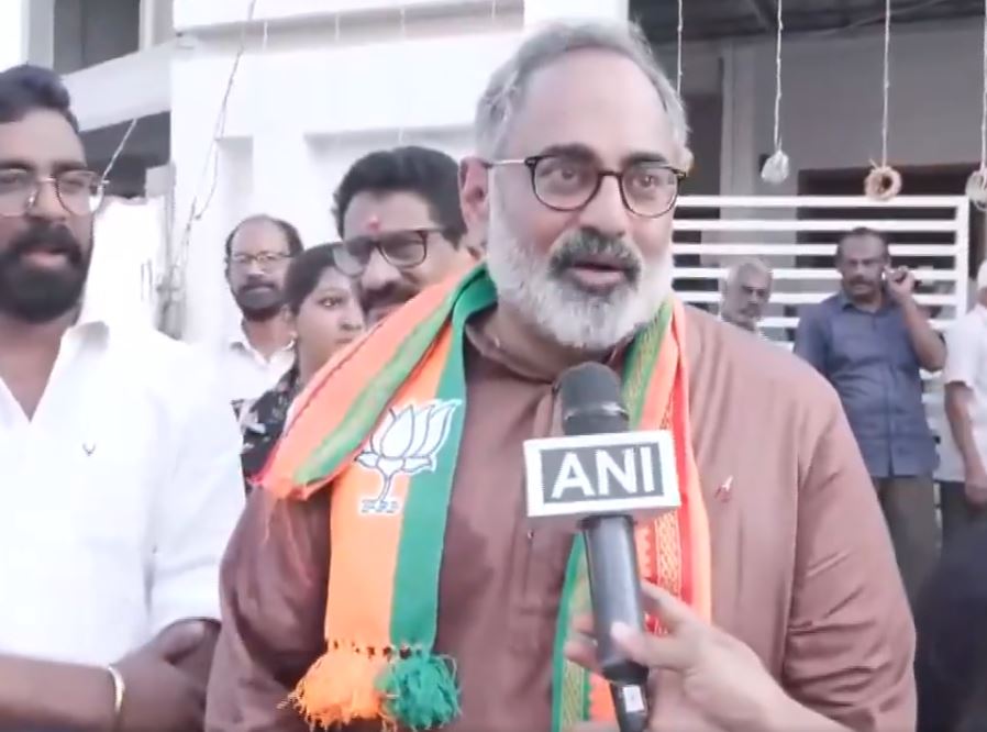 Kerala BJP State President Rajeev Chandrasekhar (Photo/ANI)