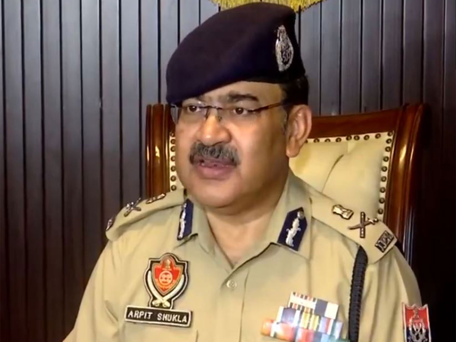 Punjab Law and Order DGP Arpit Shukla (Photo/ANI)