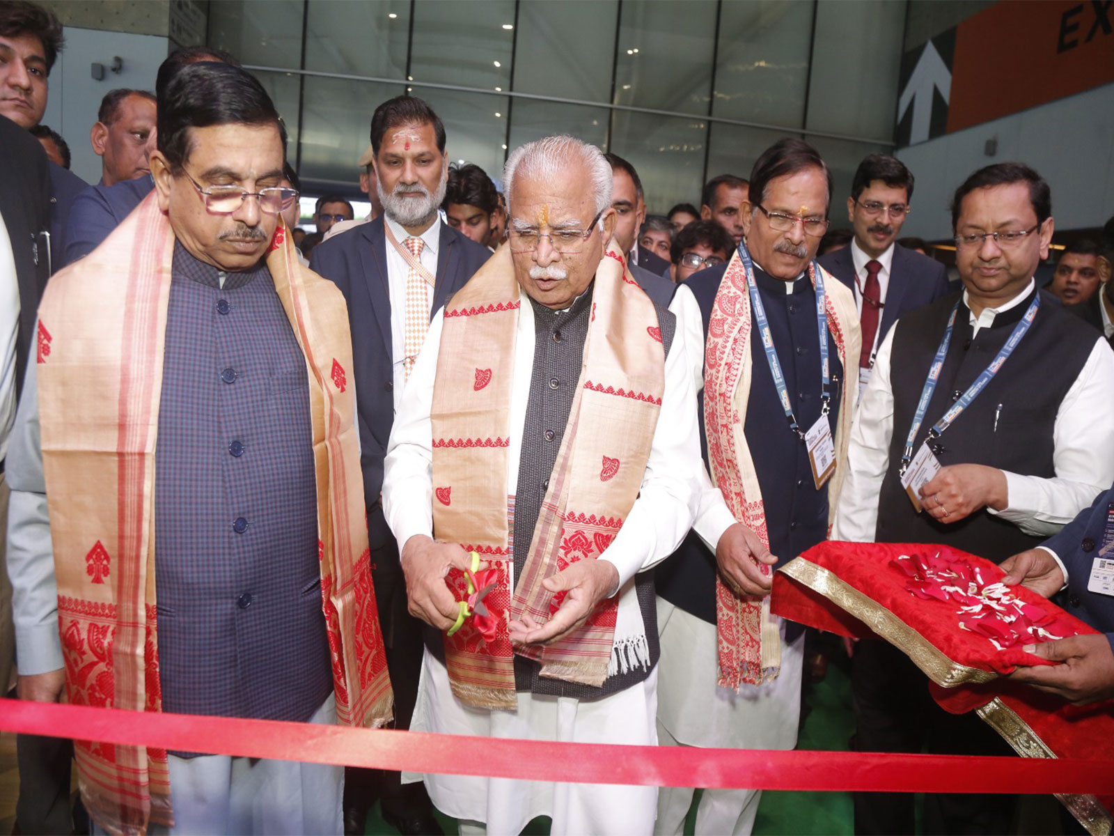 Union Ministers inaugurate REC Limited's "Green Multiplier" pavilion at Bharat Electricity Summit (Photo/REC Ltd)