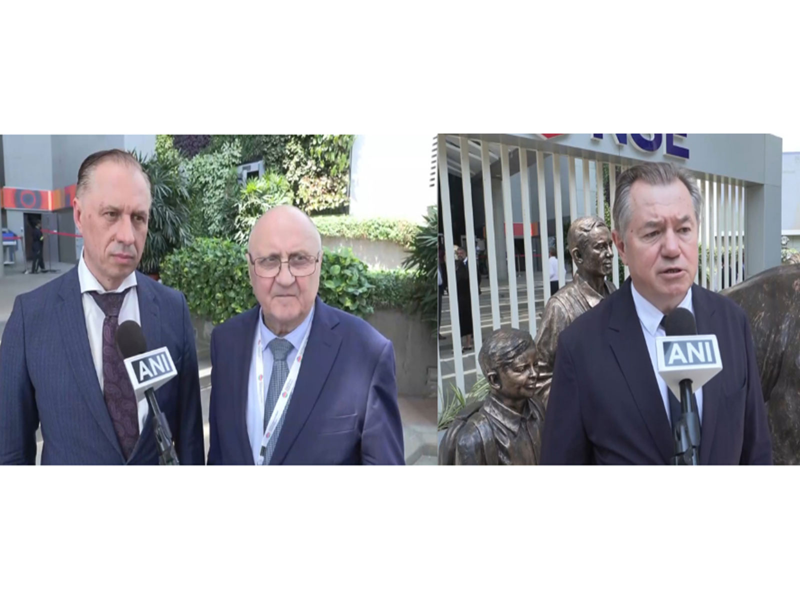 Eduard Grekov, Chairman of Gas Machines Group and President of Birex Investment Company and Sergey Glazyev, State Secretary of the Union State of Russia and Belarus (right) (Photo/ANI)