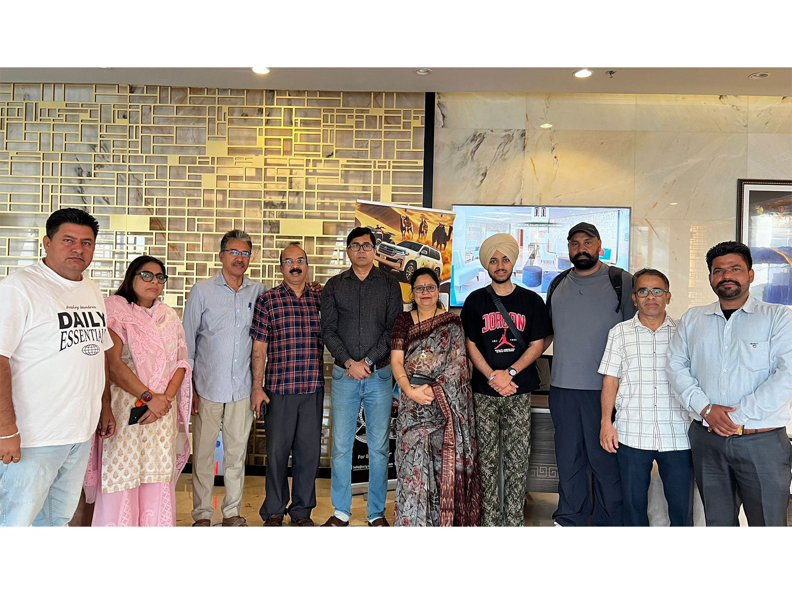 Parminder returns home. (Photo/ANI)