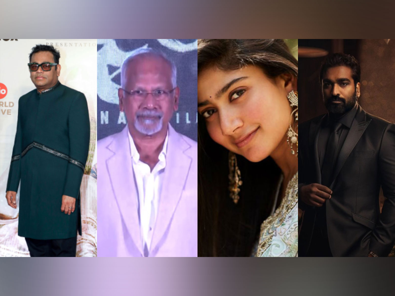 AR Rahman, Mani Ratnam, Sai Pallavi, Vijay Sethupathi (Photo/ANI, Instagram/@saipallavi.senthamarai,@actorvijaysethupathi)