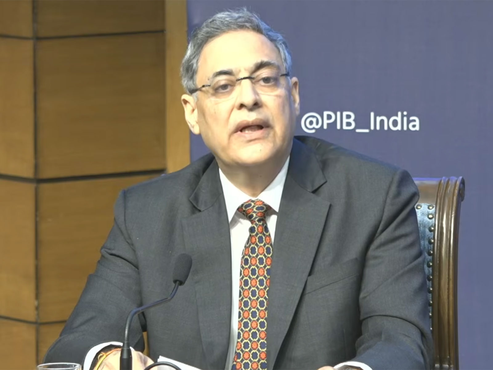 Additional Secretary (Gulf), Aseem R Mahajan (Photo/Youtube/PIBIndia)