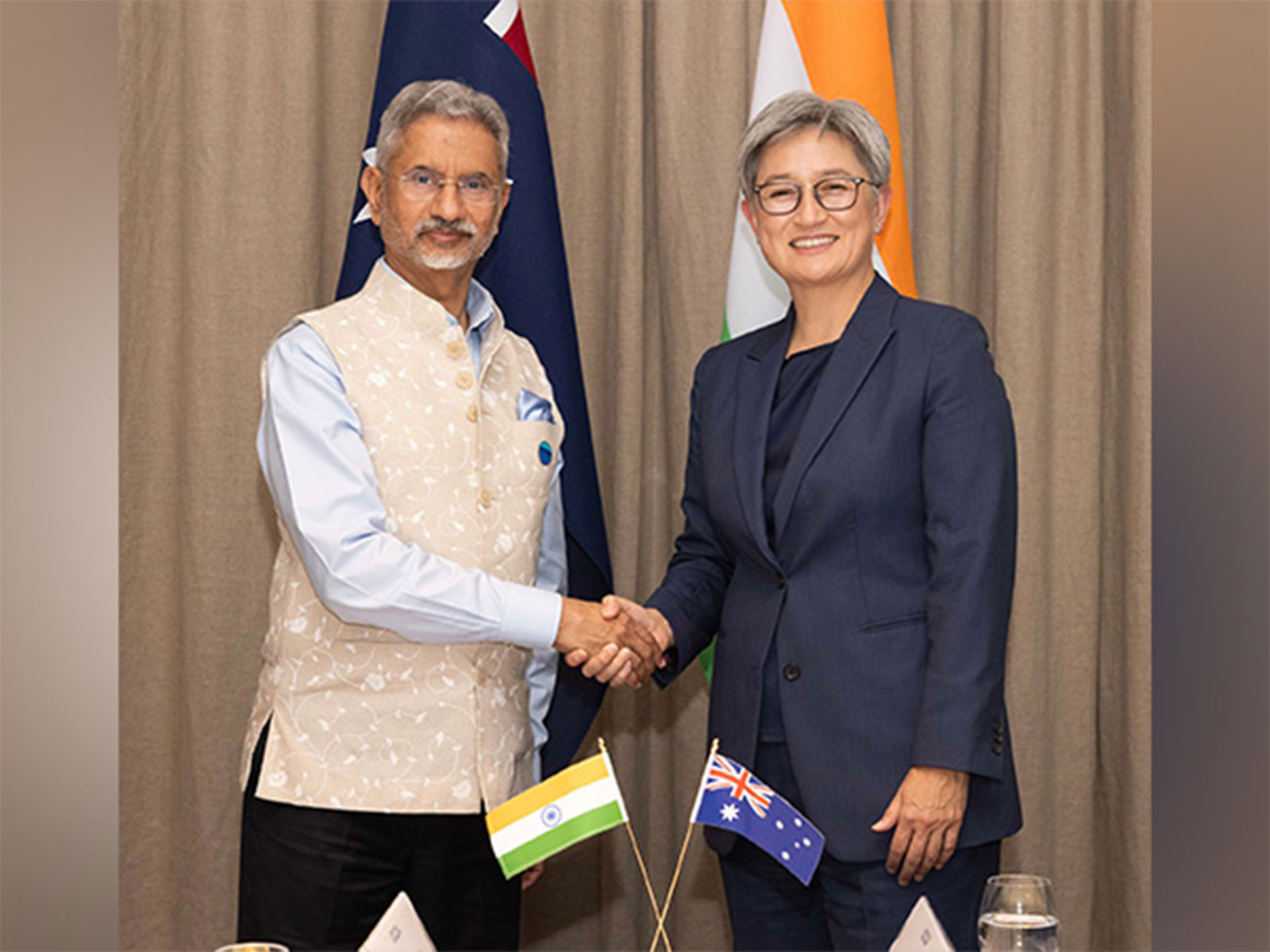 External Affairs Minister S Jaishankar, Australian Foreign Minister Penny Wong (Image: X@DrSJaishankar)