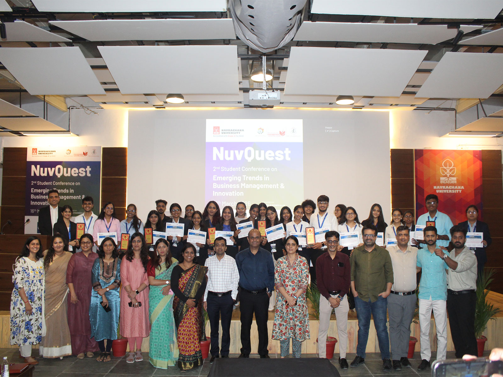 NuvQuest 2026: Second National Student Research Conference at Navrachana University