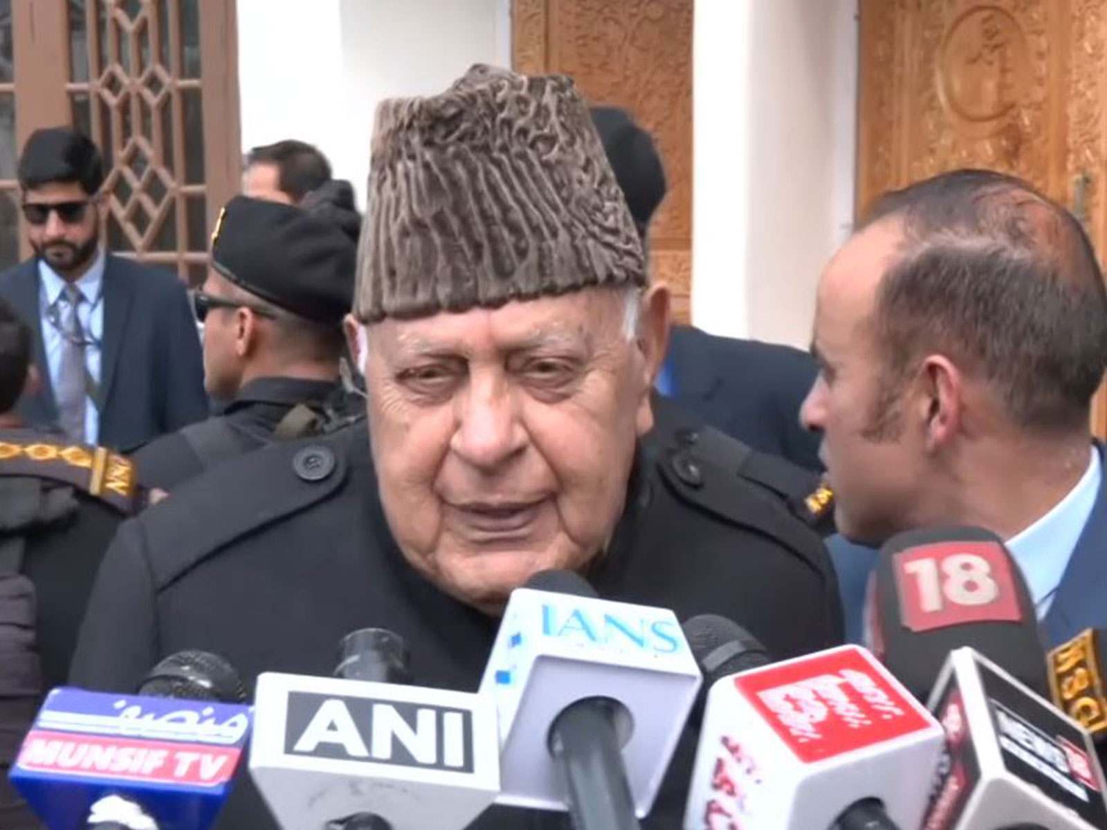 JKNC Chief Farooq Abdullah (Photo/ANI)