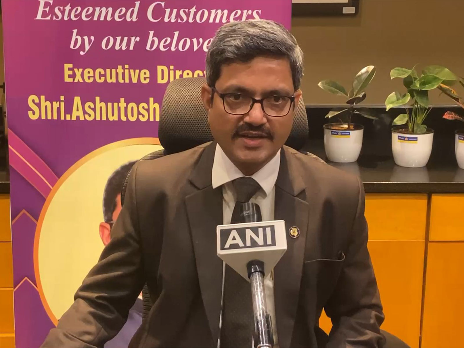 Ashutosh Choudhury, Executive Director, Indian Bank (Photo/ANI)