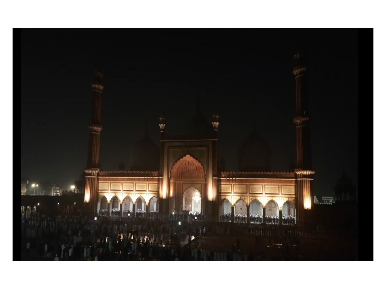 Visual from Jama Masjid (Photo/ANI)