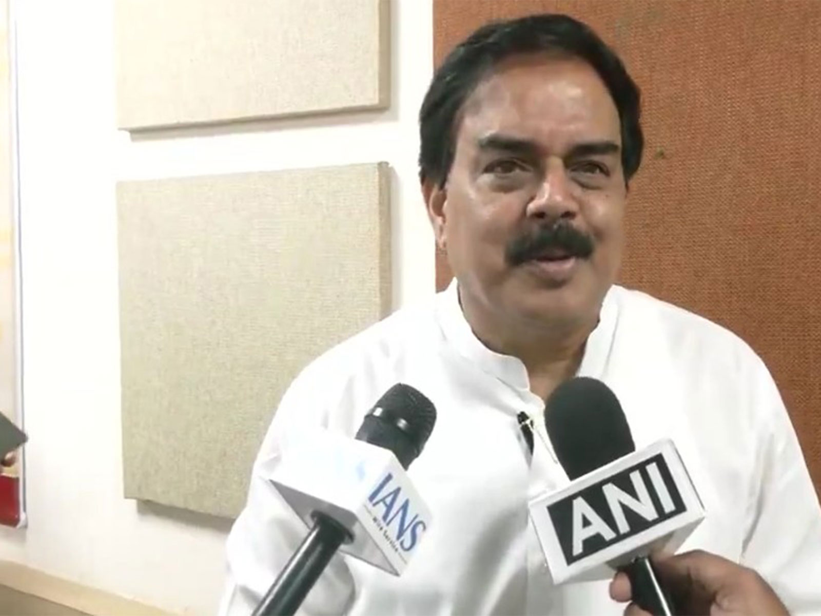 Andhra Pradesh Minister for Civil Supplies, Food and Consumer Affairs Manohar Nadendla (Photo/ANI)