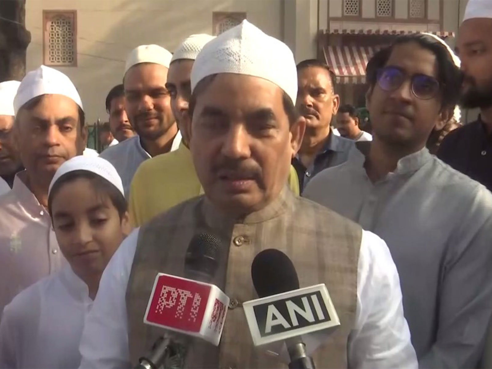 BJP national spokesperson Syed Shahnawaz Hussain (Photo/ANI)