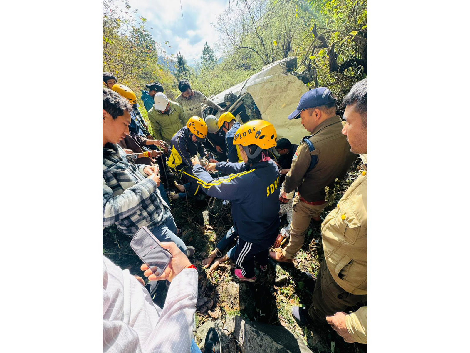 Visuals from rescue operation (Photo/SDRF)