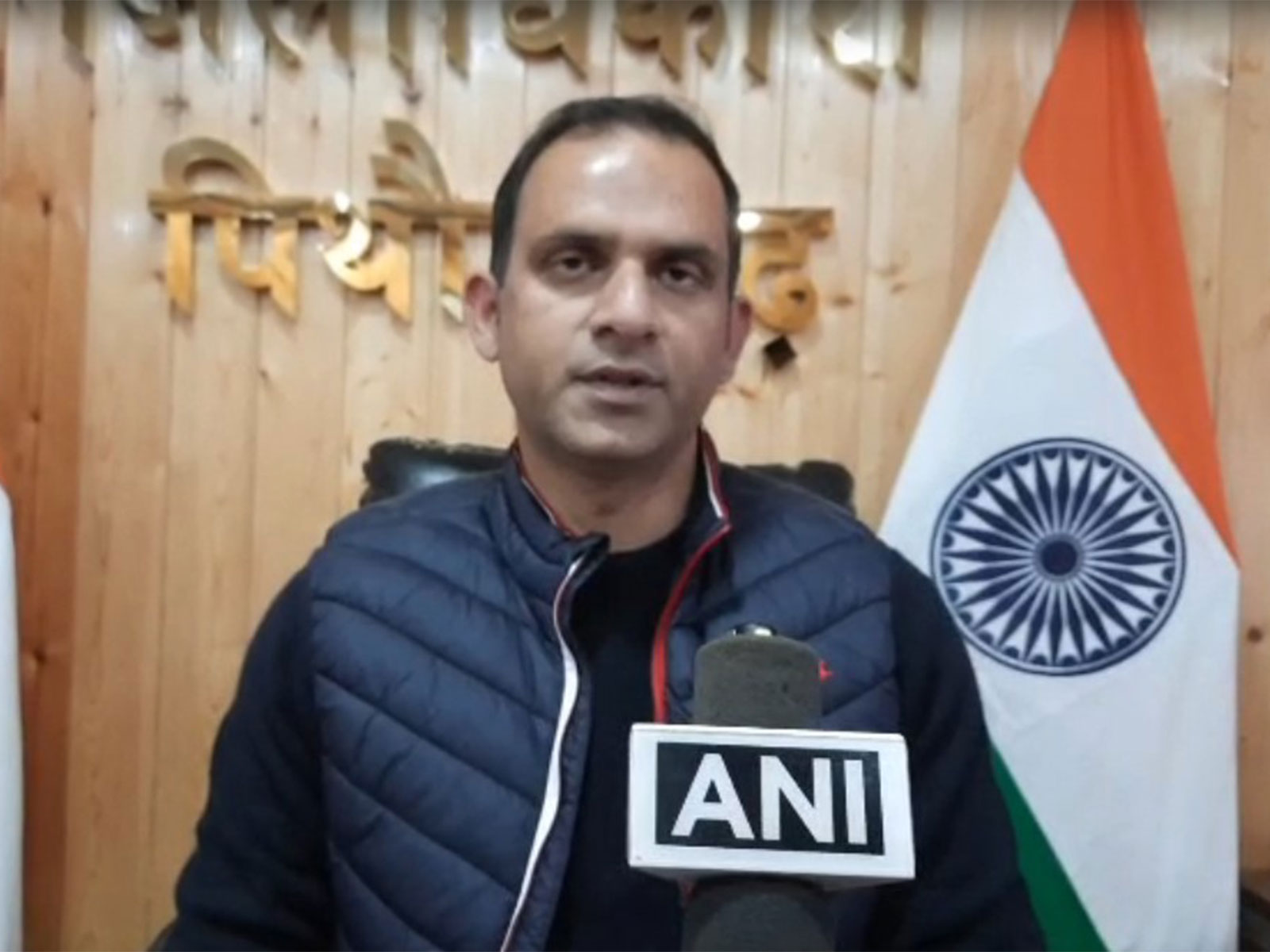 Pithoragarh District Magistrate Ashish Bhatgain (Photo/ANI)