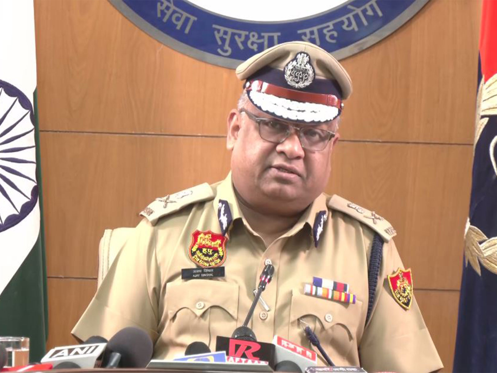 Director General of Police Ajay Singhal (Photo/ANI)