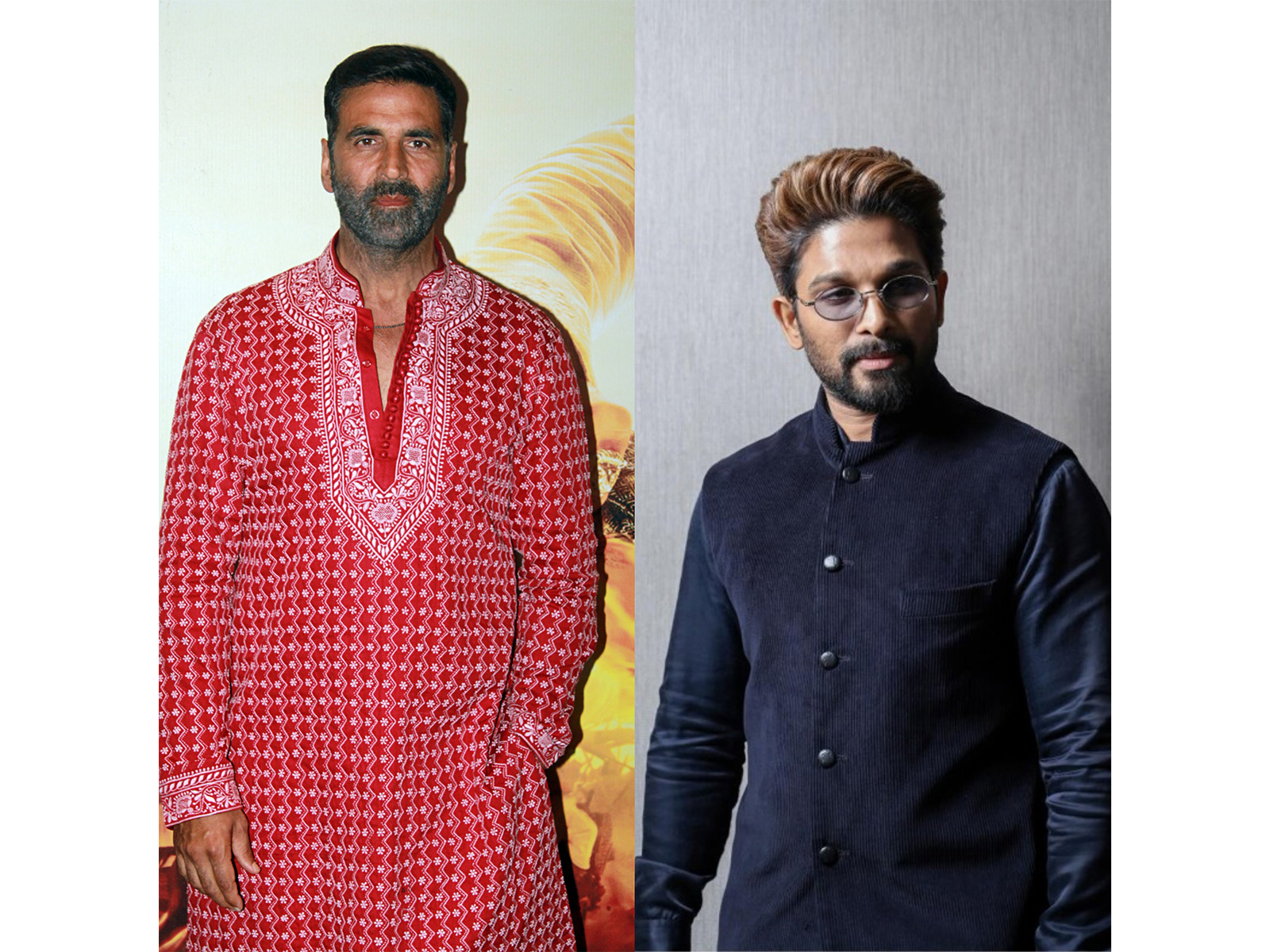 Akshay Kumar, Allu Arjun (Photos/ANI/Instagram/ @alluarjunonline