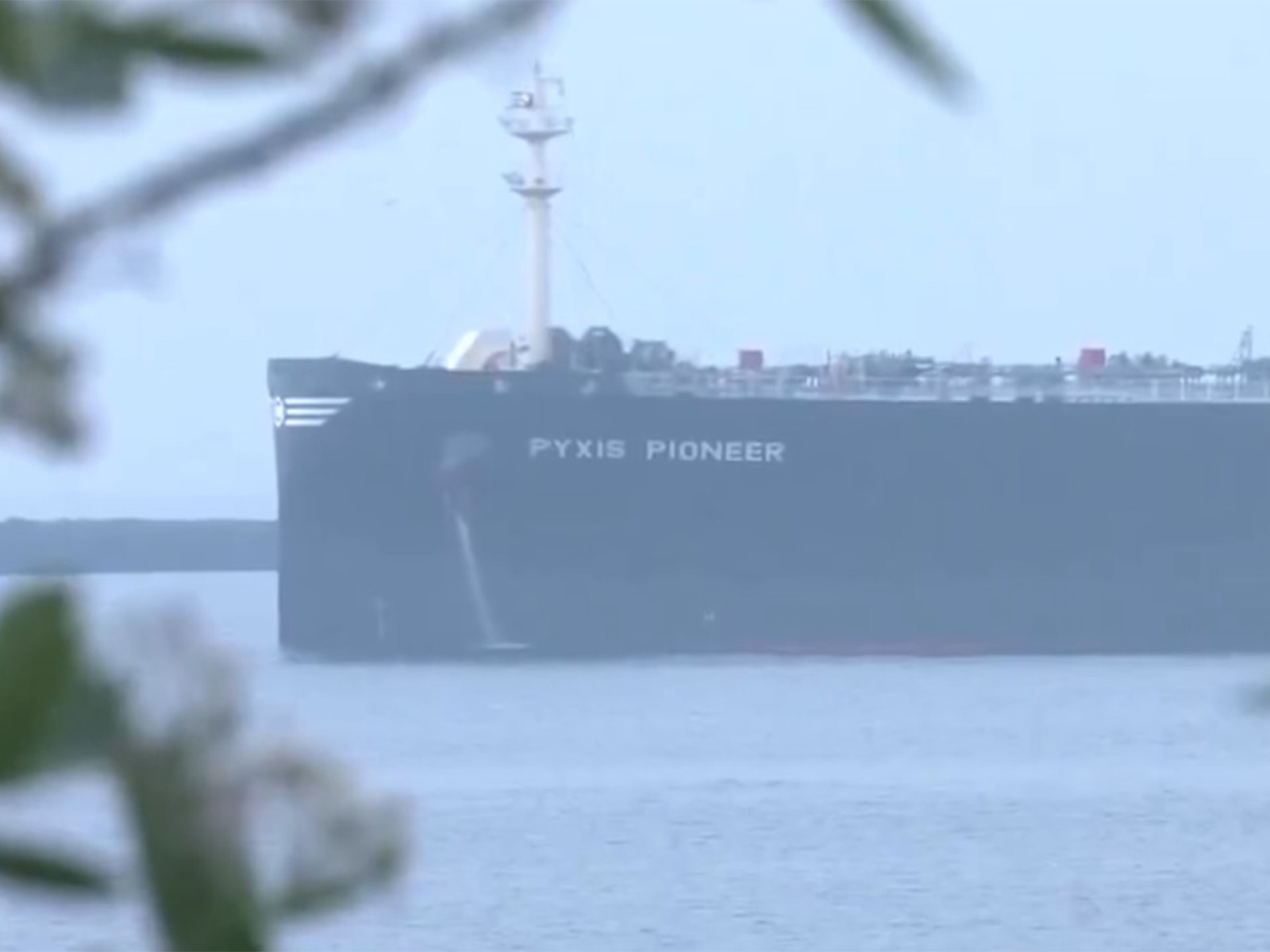 Pyxis Pioneer arrives at New Mangalor Port (Photo/ANI)