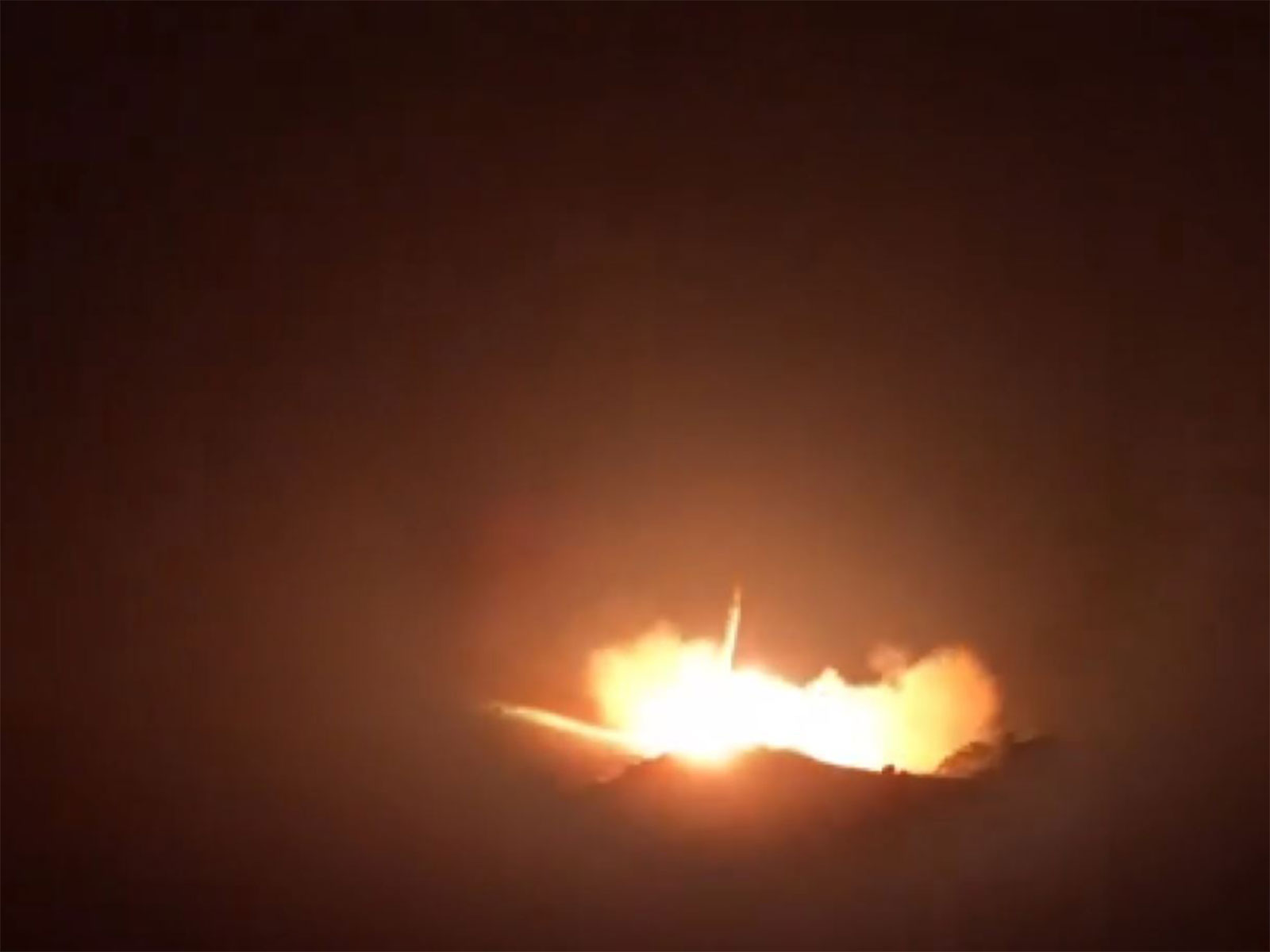 IRGC missile strike being executed (Photo/Iranian State Media)