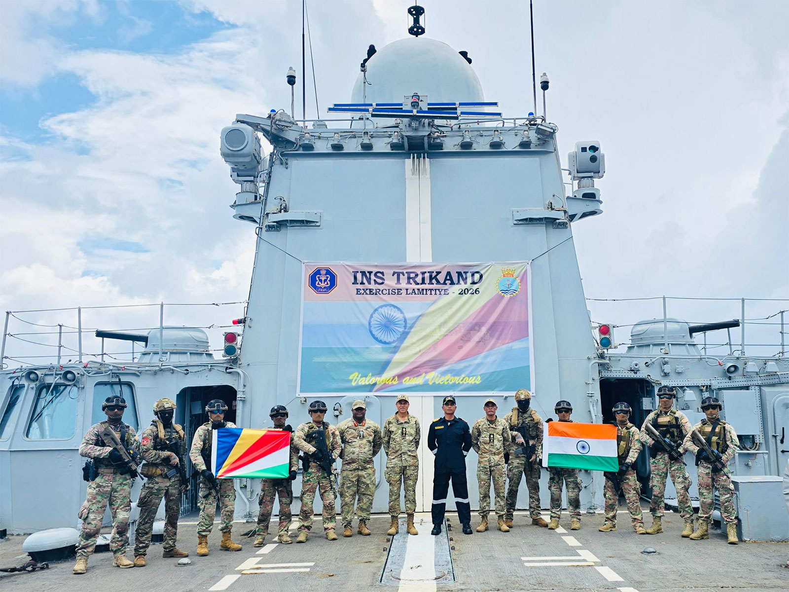 Indian Naval Ship Trikand (Photo/Indian Navy)