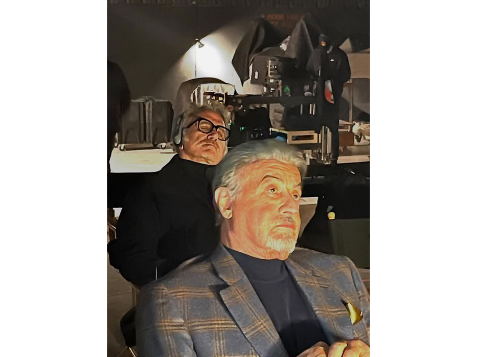 Sylvester Stallone with brother Frank Stallone (Photo/Instagram/@officialslystallone)