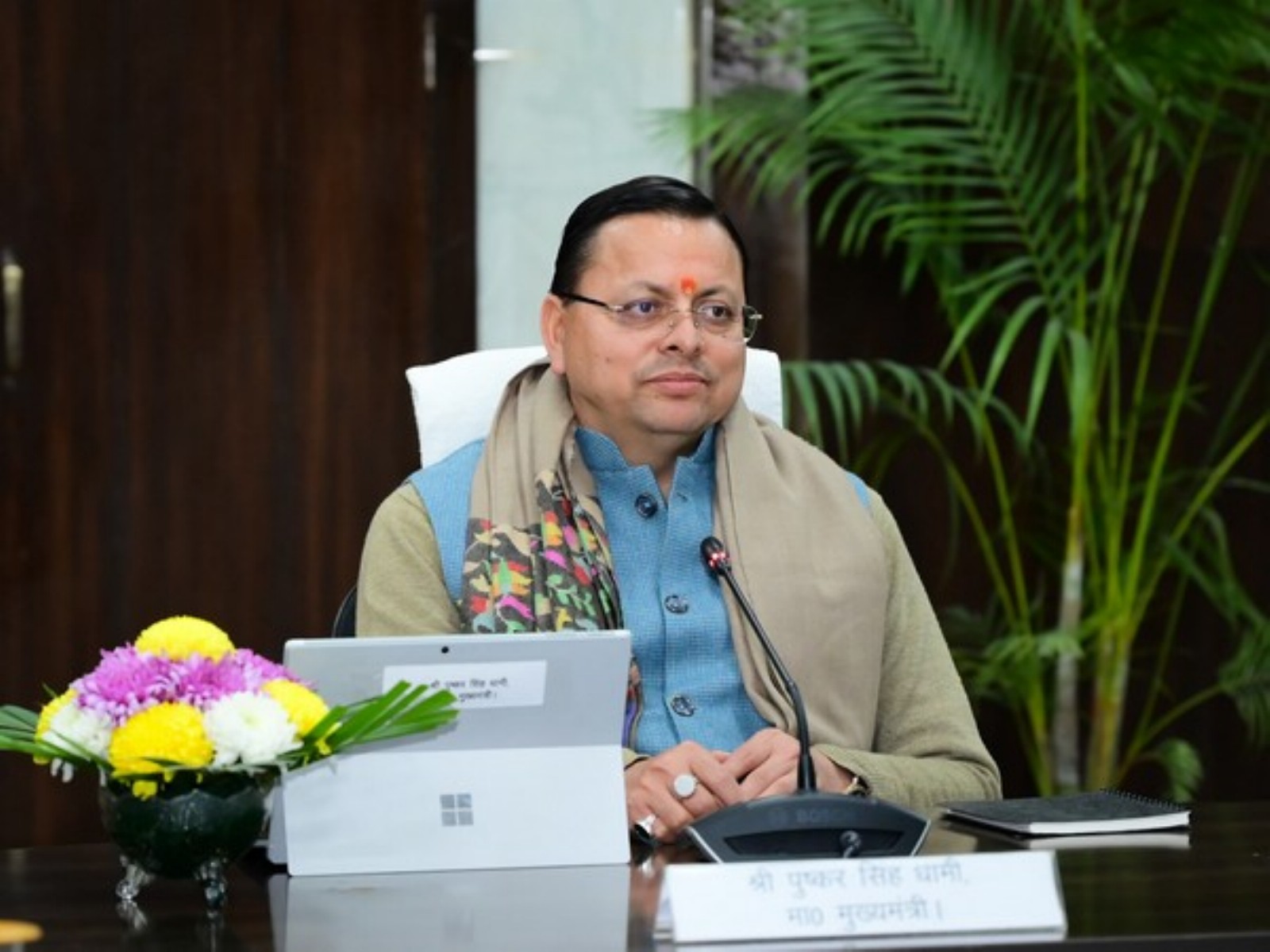  Uttarakhand Chief Minister Pushkar Singh Dhami (Photo/ANI)