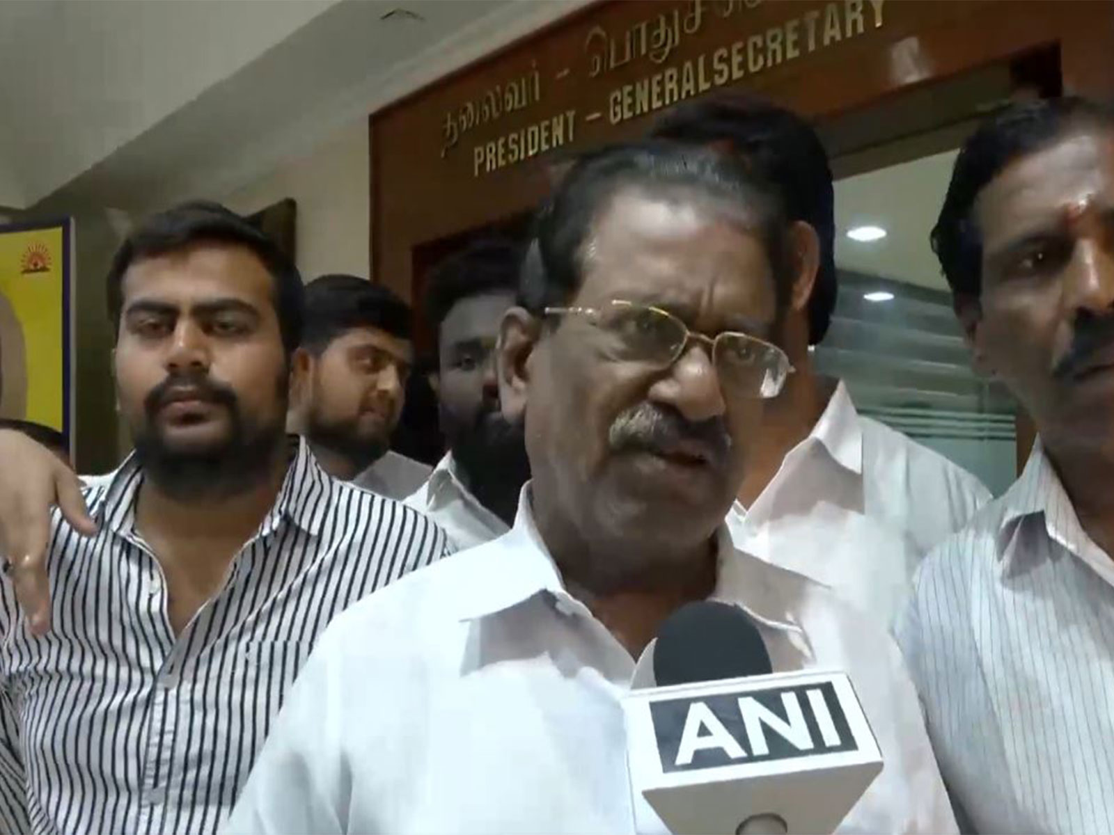 DMK spokesperson TKS Elangovan (Photo/ANI)