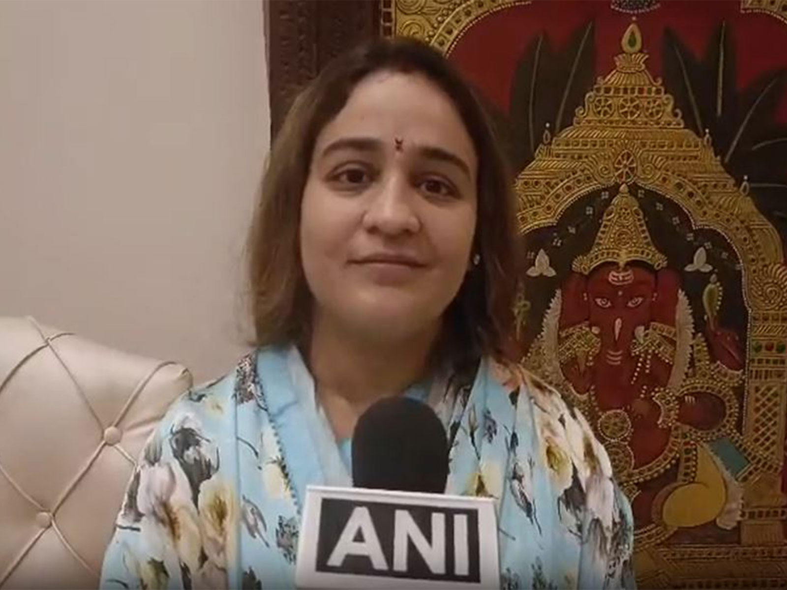 Uttar Pradesh Women's Commission Vice-Chairperson Aparna Yadav (Photo/ANI)