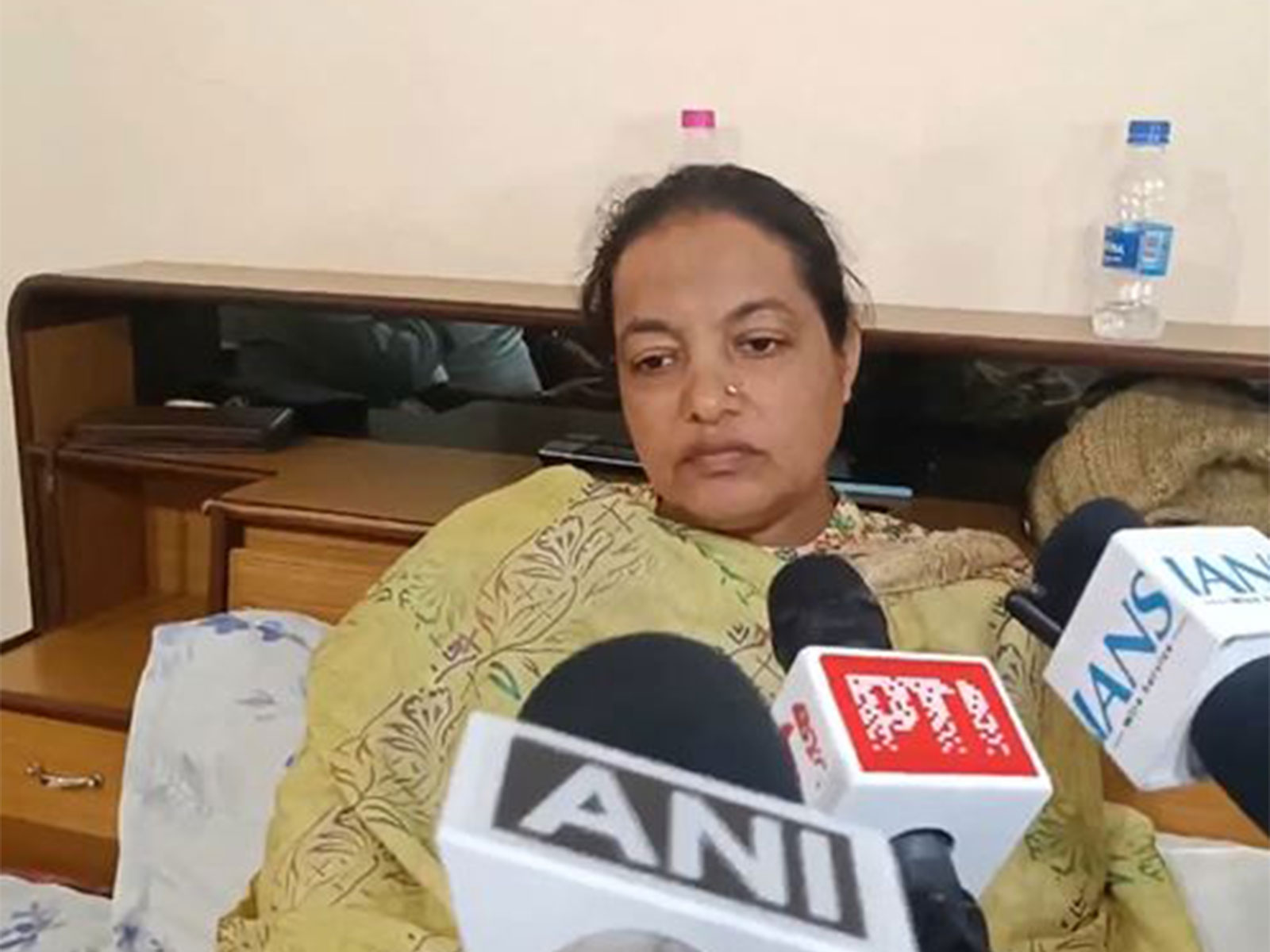 Wife of deceased Gagandeep Singh Randhawa, Upinder Kaur (Photo/ANI)