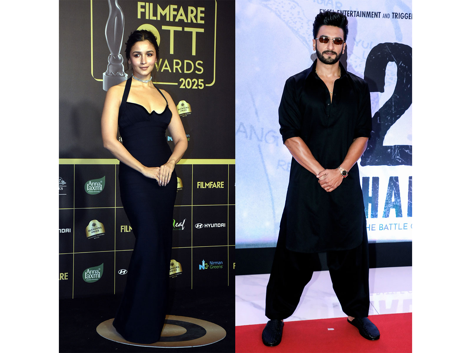 Alia Bhatt and Ranveer Singh (Photo/ANI)