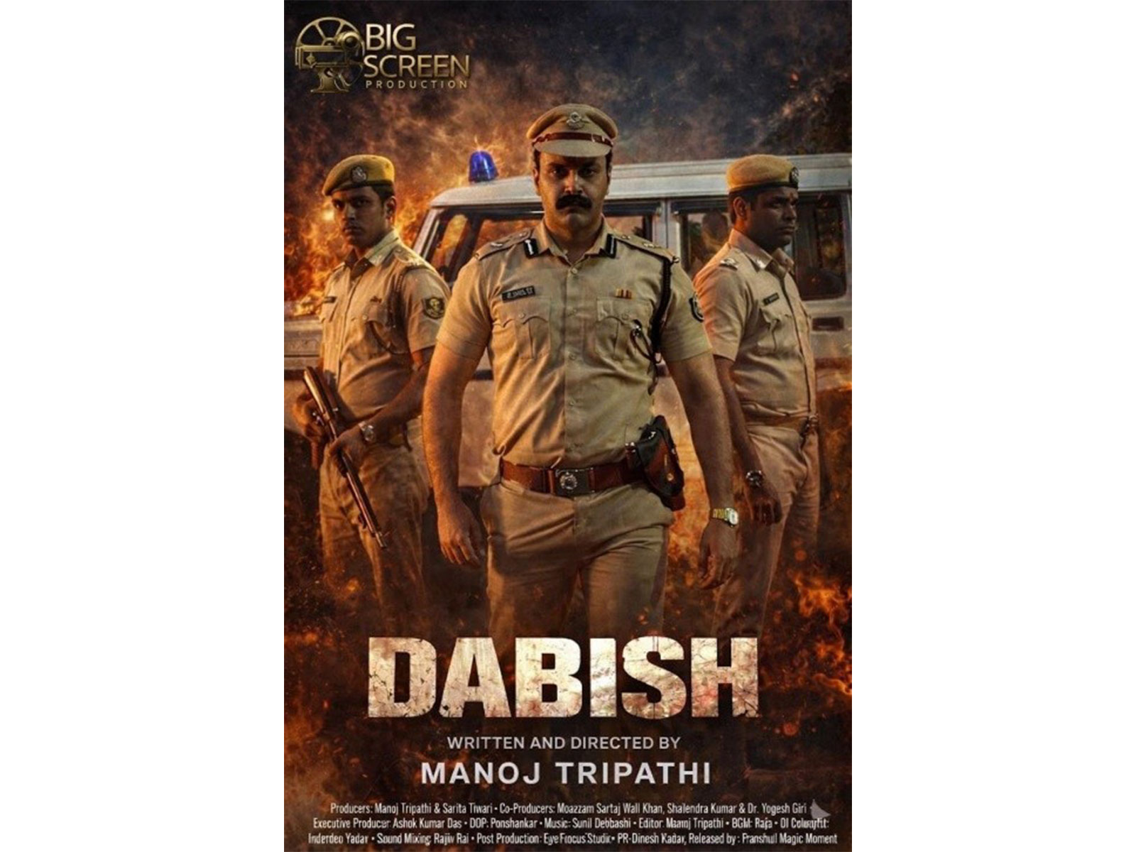 Manoj Tripathi's Crime Thriller "Dabish" is based on True Events, releasing on this April