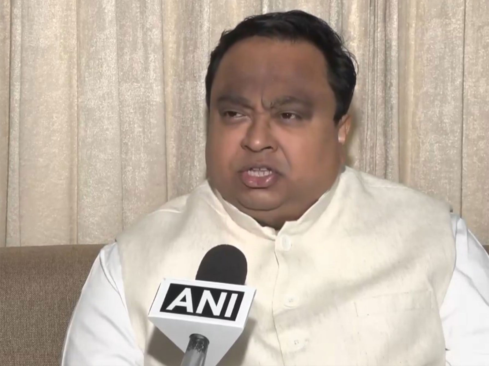 BJD MP Sasmit Patra (Photo/ANI)