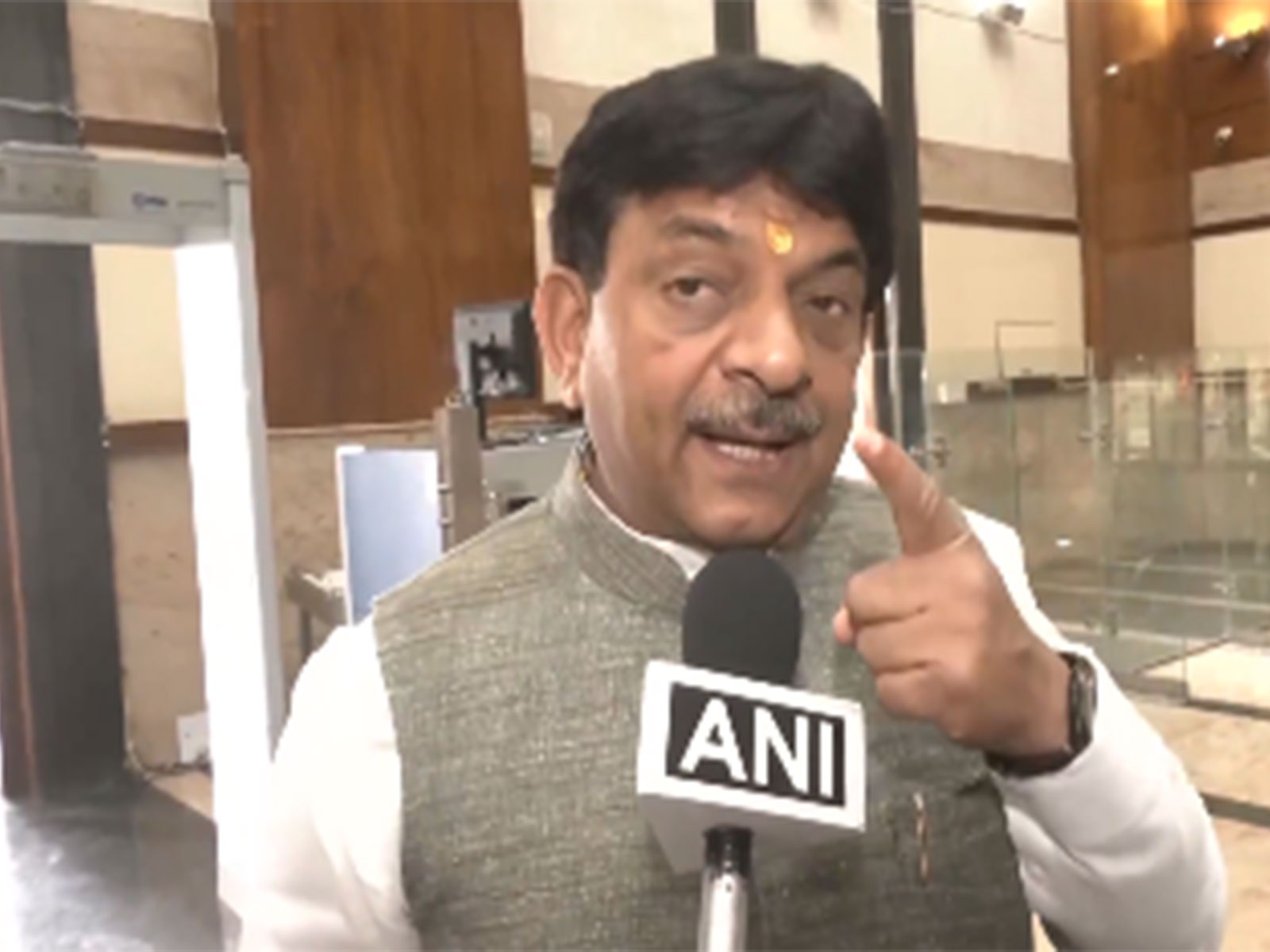 Uttar Pradesh BJP Minister Kapil Dev Agrawal (Photo/ANI)