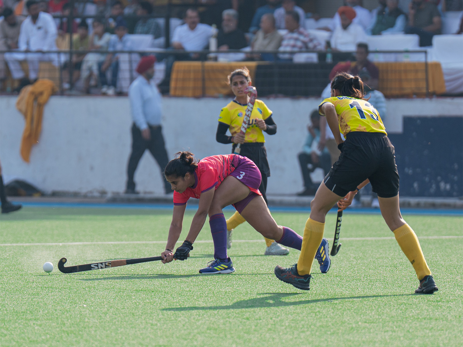 Hockey players in action (Photo: Bholath Hockey Cup)