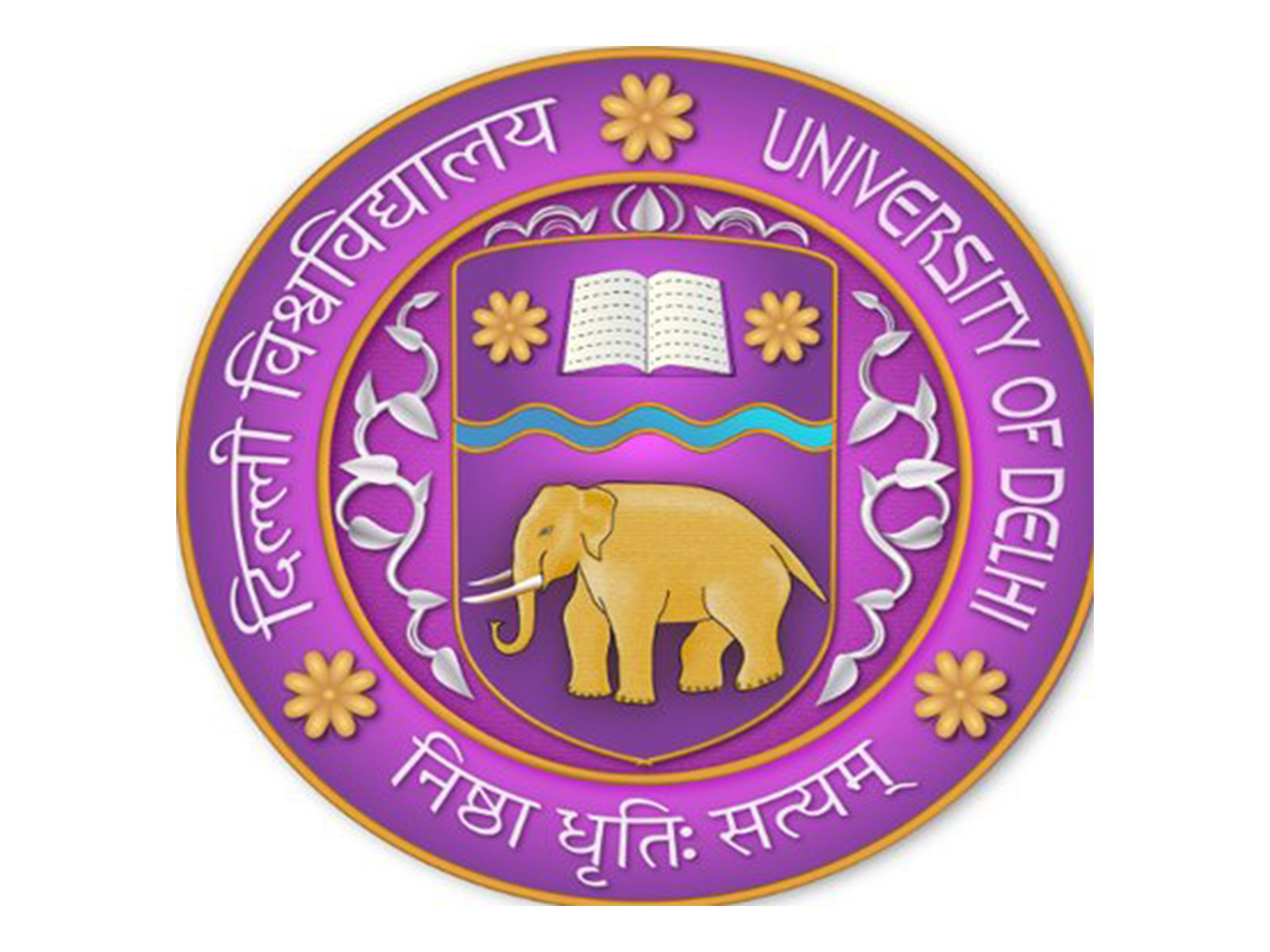 Delhi University official logo (Photo: @UnivofDelhi/X)
