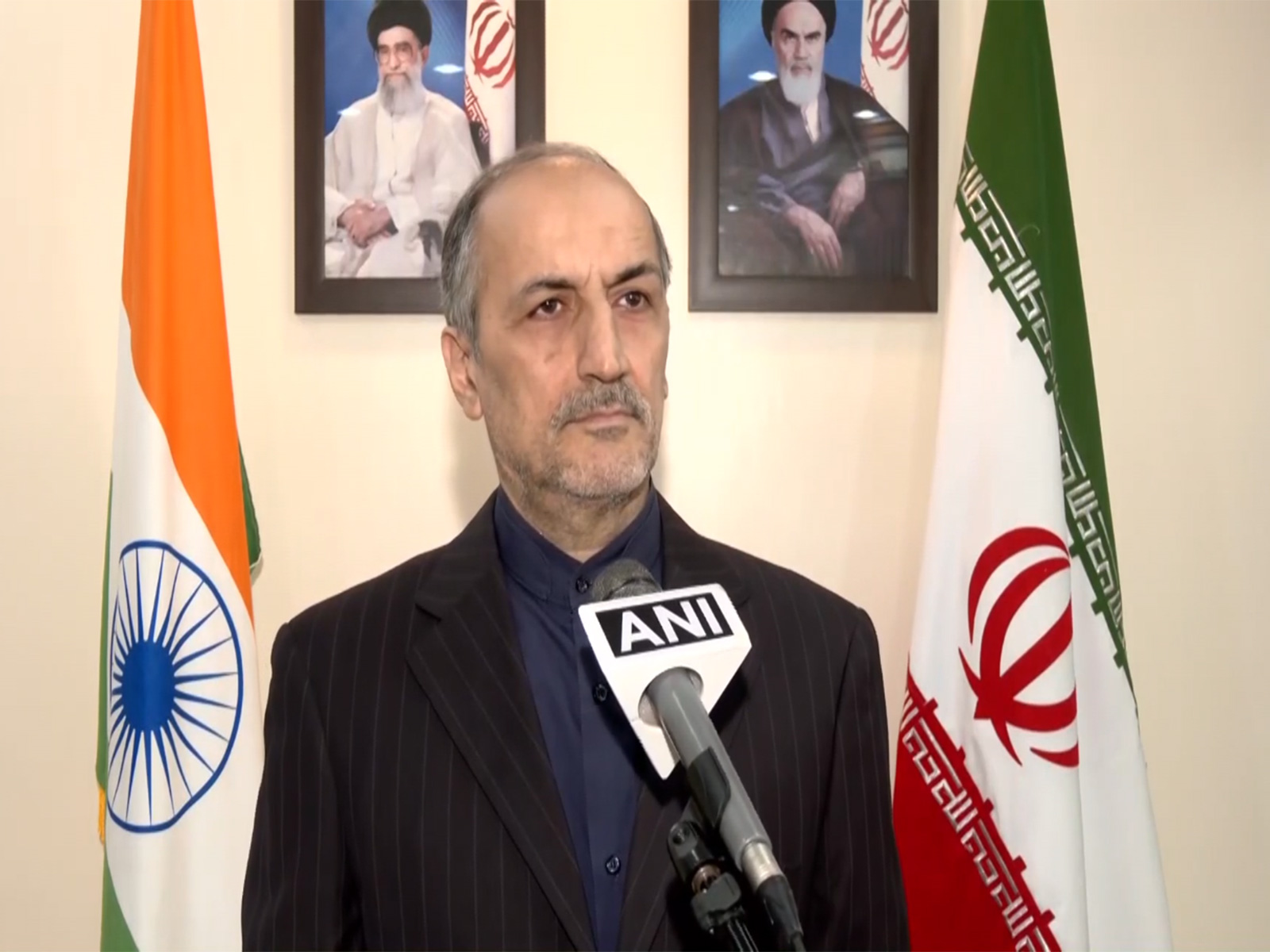 Iran's Consul General in Mumbai, Saeid Reza Mosayeb Motlagh (Photo/ANI)