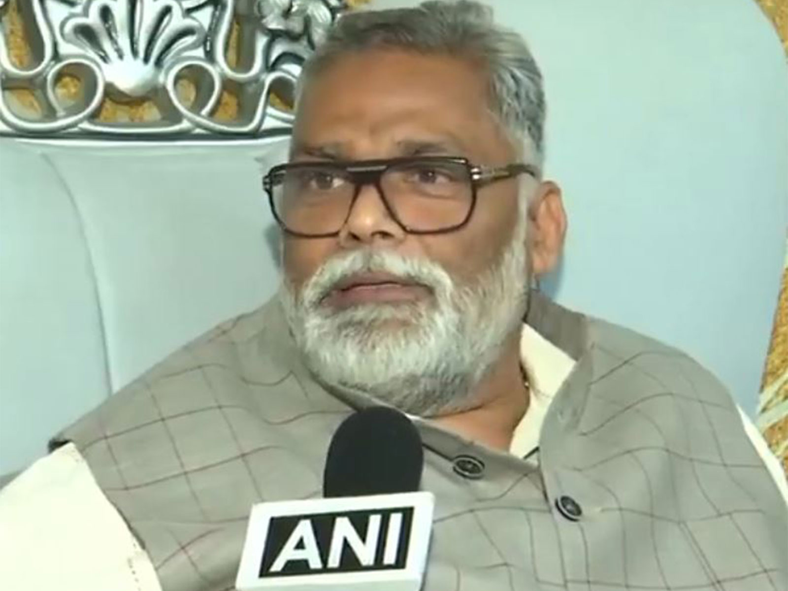 Independent MP from Purnia, Pappu Yadav (Photo/ANI)