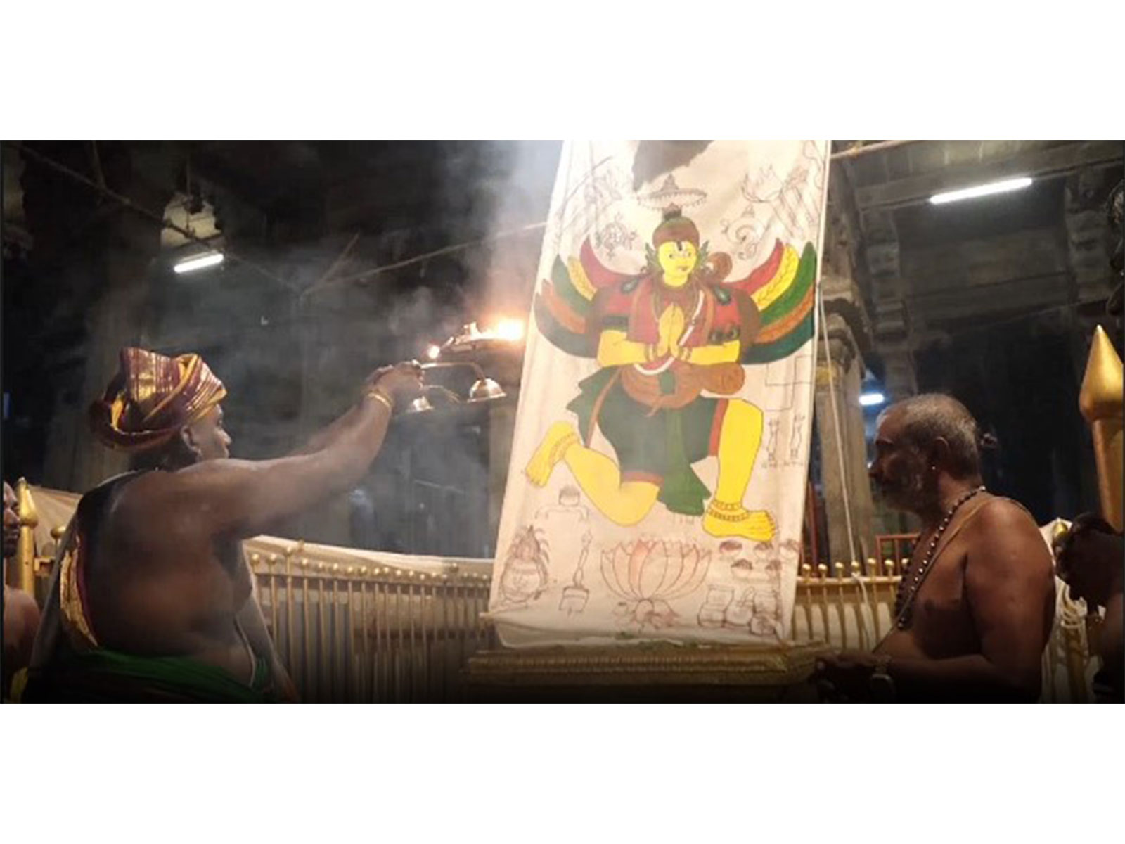  Sri Ranganathaswamy Temple in Srirangam, Tiruchirappalli  (Photo/ANI)