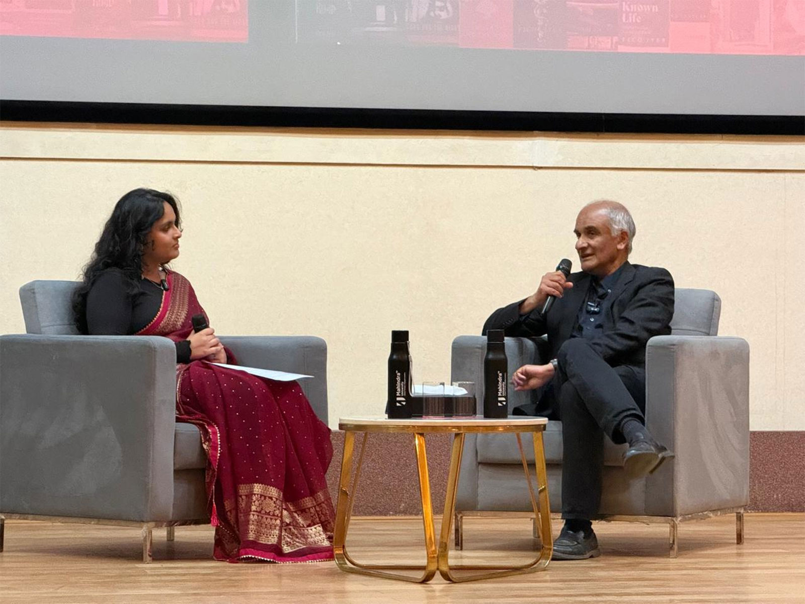 Pico Iyer's visit to Mahindra University