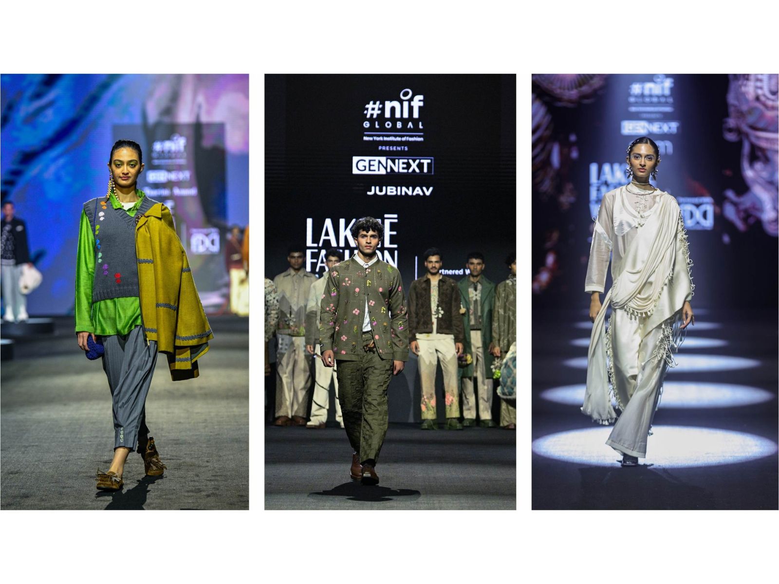 Three Designers, One Defining Moment: NIF Global Presents GENNEXT at Lakme Fashion Week in Partnership with FDCI