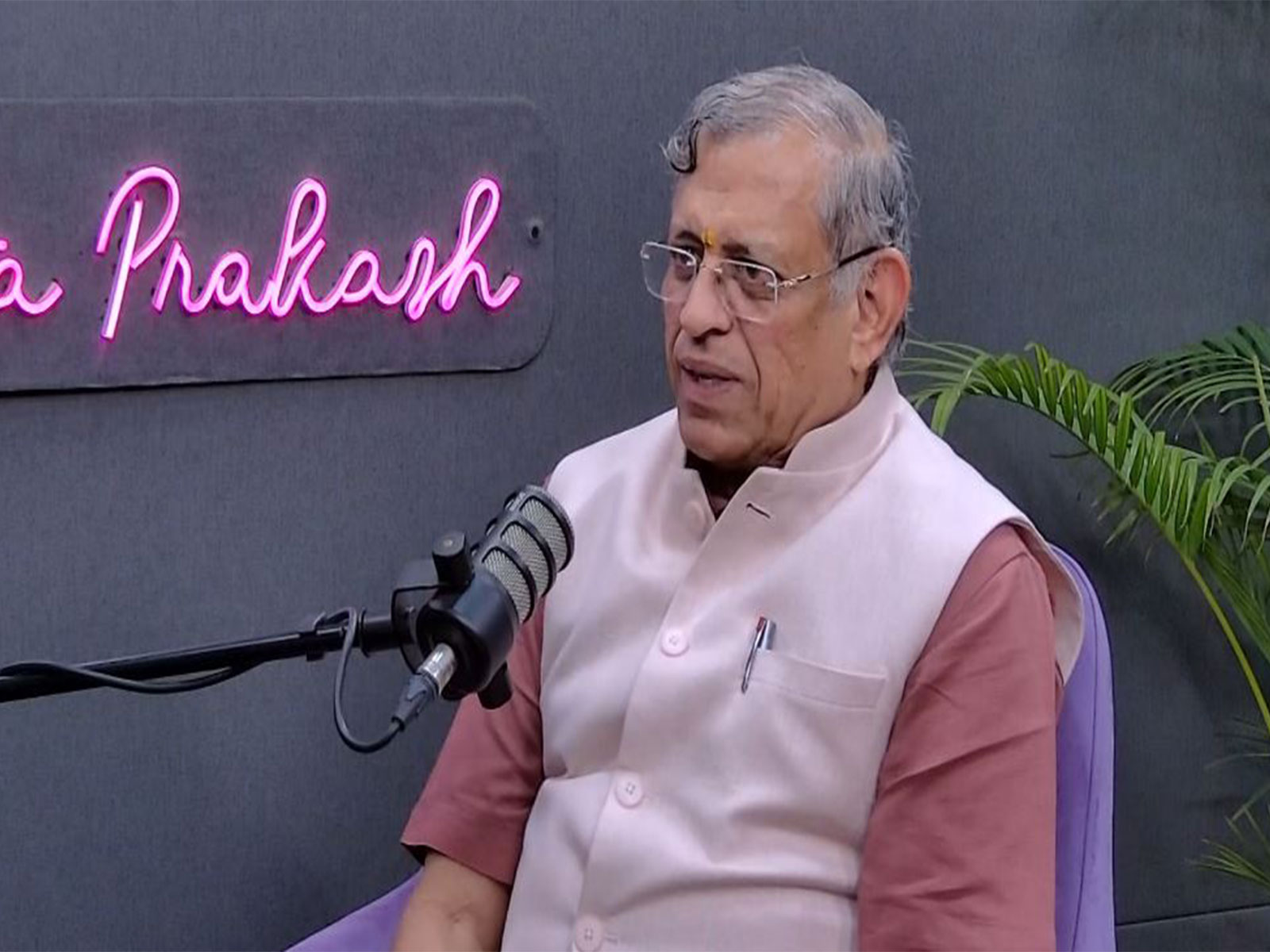 Thuglak magazine editor Swaminathan Gurumurthy (Photo/ANI)