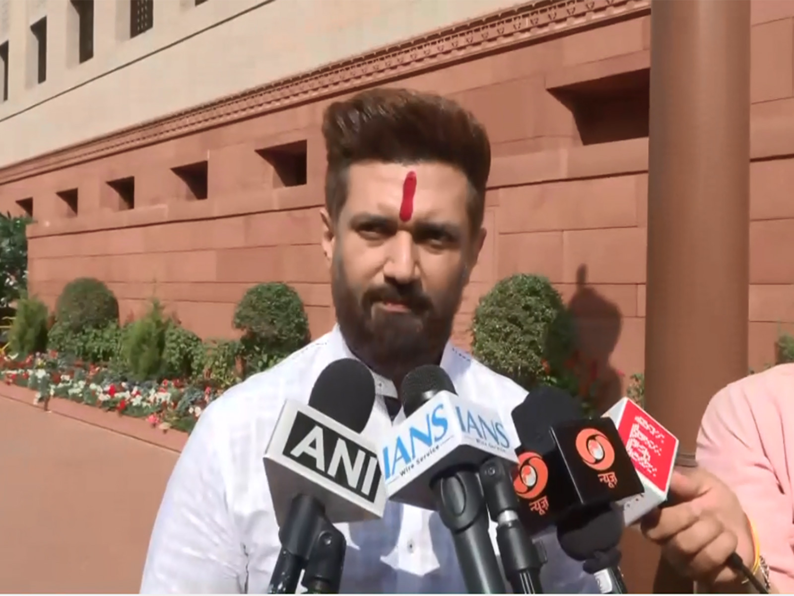  Union Minister Chirag Paswan (Photo/ANI) 