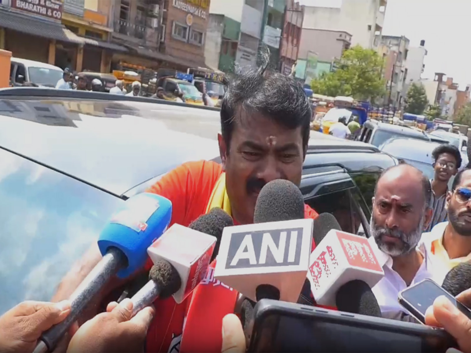 NTK leader Senthamizhan Seeman (Photo/ANI)