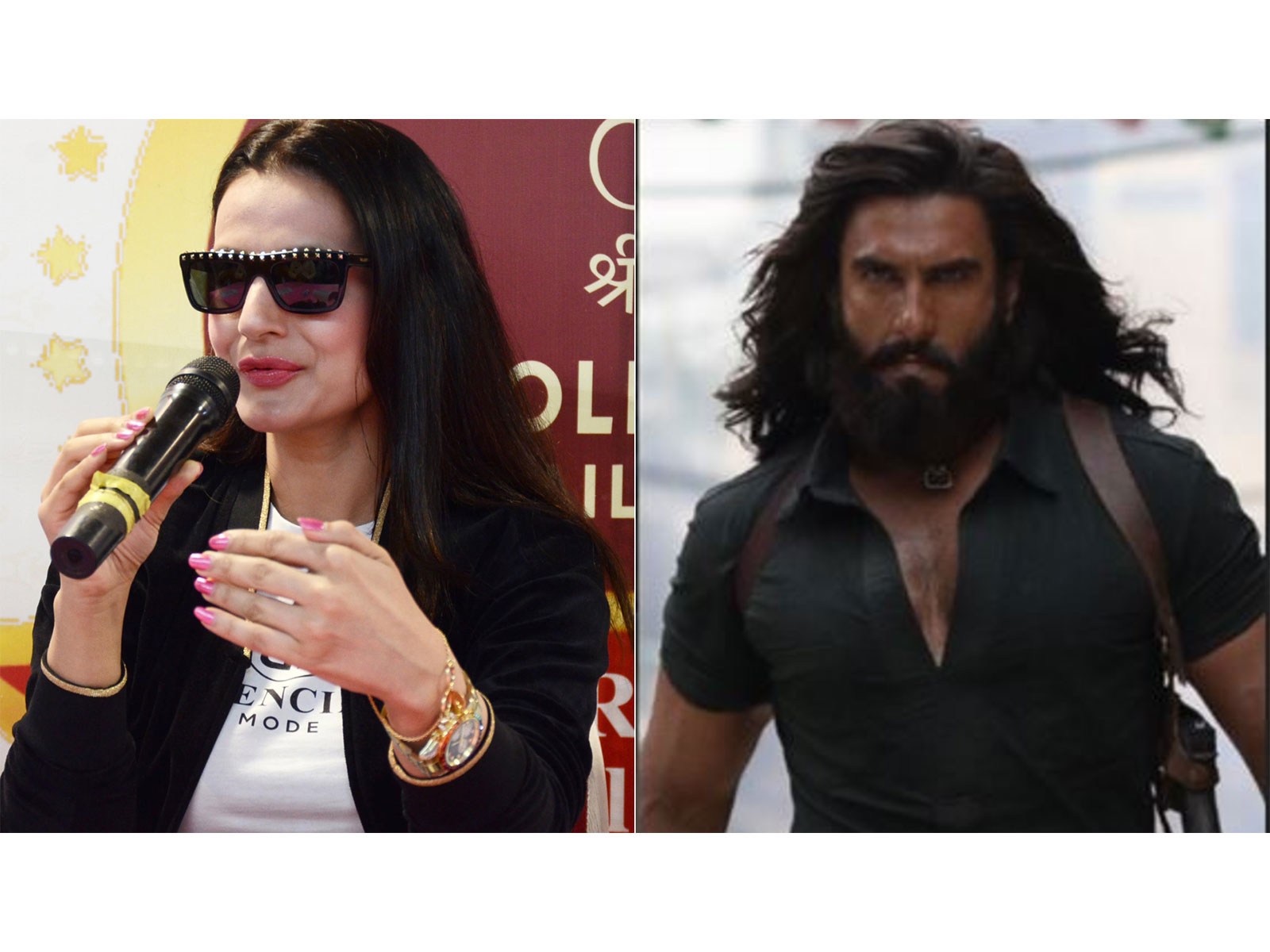 Ameesha Patel, Ranveer Singh (Photos/ANI/@Instagram/@adityadharfilms)