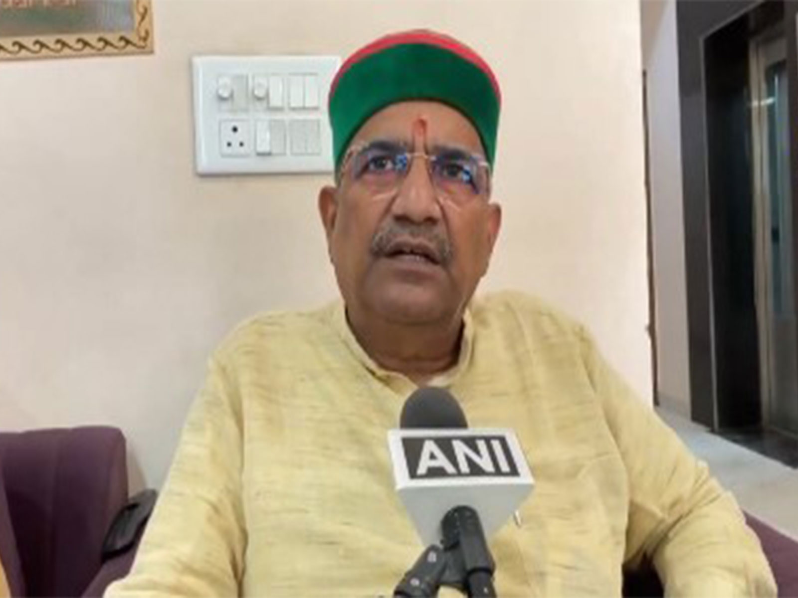 Anil Mishra, member of the Shri Ram Janmabhoomi Teerth Kshetra Trust (Photo/